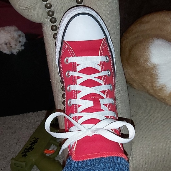 Converse Hi-top sz5 - Picture 2 of 6